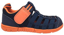 IFME Kid's Playa Venice Elastic Lace Mesh Hook and Loop Fisherman Style Sandal