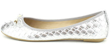 Refresh Footwear Women's Intrecciato Woven Ballet Flat