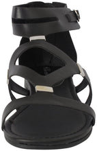 Breckelles Women's Ruby-61 Strappy Synthetic Flats Gladiator Back Zipper Sandals