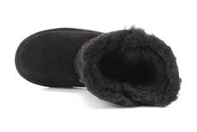 Bearpaw Girl's Lauren Youth Suede, Sheepskin Snow Boots