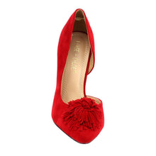 Chase & Chloe EF97 Women's High Stiletto Heel Fringe D'orsay Dress Pumps