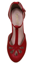 Cambridge Select Women's Teardrop Cutout T- Strap Mary Jane Dress Pump