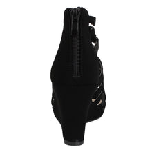 Top Moda Women's Gladiator Inspired Bird Cage Wedge