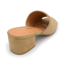Nature Breeze - Women's Open Toe Chunky Heel Suede Slide Sandals Shoes, Trendy Shoes 4 Her