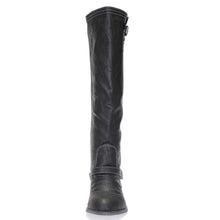 Breckelles Outlaw-11 Women's Ankle Strap Tall Riding Boots