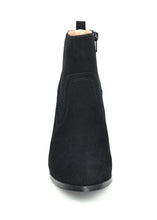 Chase & Chloe Emery-2 Women's Chunky Heel Slip On Bootie