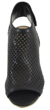 City Classified Women's Roar Dotted Perforated Back Strap/Block Heel