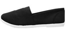 Cambridge Select Women's Memory Foam Comfort Canvas Slip On Flats