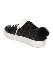 Women Glitter Bunny Ear and Tail Sneaker - Casual, Girls Night, School - Rabbit Sneaker - GF98 By Wild Diva