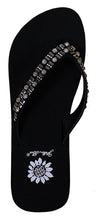 Yellow Box Women's Tutsi Rhinestone Comfort Foam Wedge Flip Flop Sandal