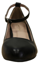 Cambridge Select Women's Ankle Strappy Buckle Round Closed Toe Wrapped Wedge