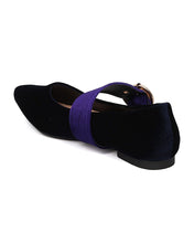 Women Velvet Mary Jane Flat - Casual, Dressy, Versatile - Instep Ballet Flat - GG12 By Cape Robbin