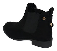 Top Moda Women's La-5 Slip-On Low Heel Ankle Boot