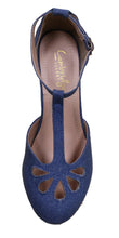 Cambridge Select Women's Teardrop Cutout T- Strap Mary Jane Dress Pump