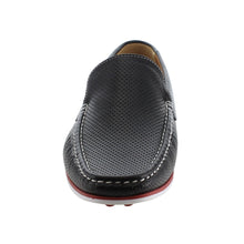 Arider AG59 Men's Perforated Moc Toe Slip On Casual Loafers