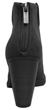 Cambridge Select Women's Western Stacked Chunky Heel Ankle Bootie
