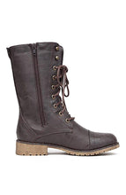 Lug 11 Womens Military Lace up Combat Boot