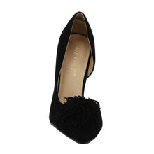 Chase & Chloe EF97 Women's High Stiletto Heel Fringe D'orsay Dress Pumps