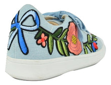 Chase & Chloe CC01 Lace Up Patch Sneaker