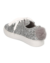 Women Glitter Bunny Ear and Tail Sneaker - Casual, Girls Night, School - Rabbit Sneaker - GF98 By Wild Diva