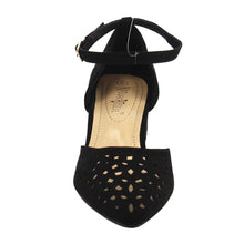 Nature Breeze FH17 Women's Ankle Strap Cut Out D'Orsay Dress Pumps