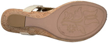White Mountain Women's Aida Wedge Sandal
