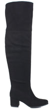 Refresh Footwear Women's Over The Knee Fold Down Block Heel Boot