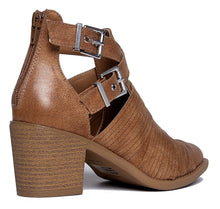 Qupid Strappy Western Booties