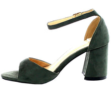 Refresh Footwear Women's Strappy Ankle Block Heeled Sandal