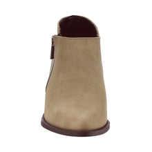 Soda FF33 Women's Classic Side Zipper Stacked Block Heel Ankle Booties