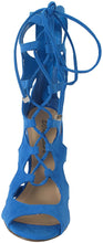 Breckelles Womens Roma-61 Strappy Heels Sandals