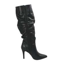 Breckelles Brandi-12 Slouchy Knee High Pointy Toe Stiletto Boots