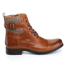 Arider Bull-3 Mens High-Top Lace Up Side Zipper Ankle Booties Casual Shoes