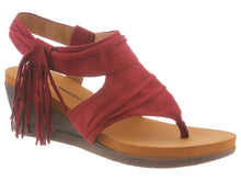 Bearpaw Women's Avril Comfort Thong Wedge Sandals