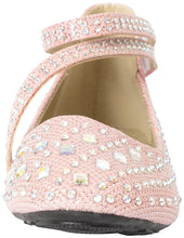 Link Girls Cute Rhinestone Ballet Ballerina Flats