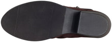 Soda Women's Verity Ruched Cut Out Side Double Buckle Side Stacked Heel Ankle Bootie