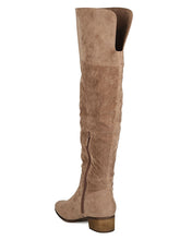 Breckelles GK87 Women Faux Suede Over The Knee Riding Boot