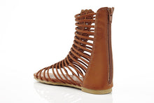 Women's Strappy Mid-Calf Gladiator Sandal
