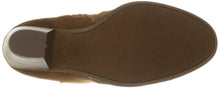 Breckelle's Womens Almond Toe Faux Suede Think Chunky Heel Cowboy Ankle Bootie