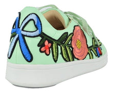 Chase & Chloe CC01 Lace Up Patch Sneaker