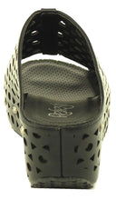 Refresh Footwear Women's Slip On Peep Toe Platform Sandal
