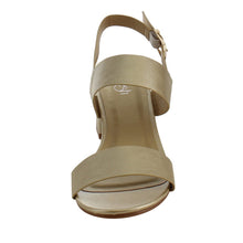 Refresh ID91 Women's Double Strap Sling Back Block Heel Dress Sandal