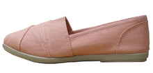 Cambridge Select Women's Memory Foam Comfort Canvas Slip On Flats