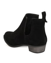 Breckelles GK79 Women Faux Suede Cut Out Riding Bootie