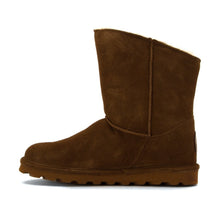 Bearpaw Mimi Women Round Toe Leather Brown Winter Boot