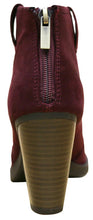 Cambridge Select Women's Western Stacked Chunky Heel Ankle Bootie