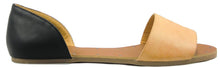 Betani SONYA-1 Women's Easy Slip On Open Toe D'orsay Flats Sandals