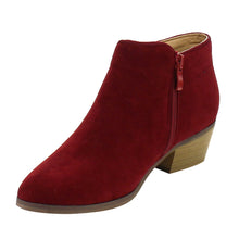 Reneeze BEAUTY-03 Women Sneaker Petty Stacked Heel Side Zipper Ankle Booties