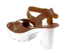 Refresh Women's Gaga-07 Chunky Platform Sandal