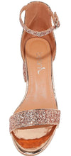Betani Women's Strappy Open Toe Block Heeled Sandal